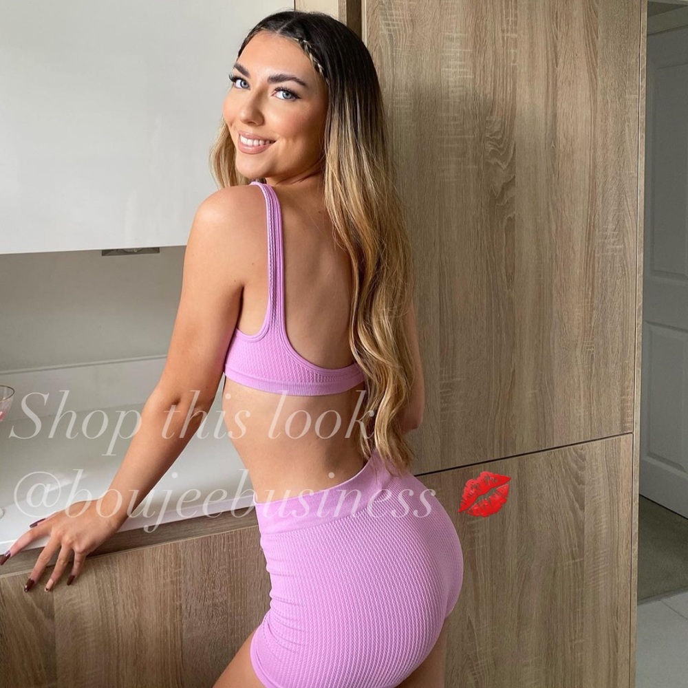 ZARA BNWT Seamless Top + Shorts 2pc Coord Set - Picture 10 of 16